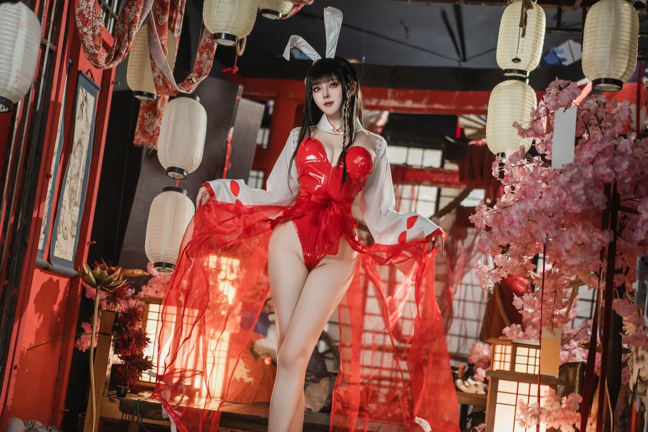 Natsuko夏夏子 - 碧蓝航线 大山 巫女兔-erohere4.webp